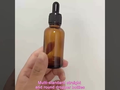 Nhập khẩu chai kính màu hồng với nắp thấm bằng nhôm vàng