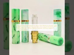 Chai nước hoa 5ml bề mặt vân đá cẩm thạch thanh lịch với đáy xịt chiết rót, bán chạy và hỗ trợ tùy chỉnh