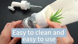 Máy bơm bọt bàn chải silicon