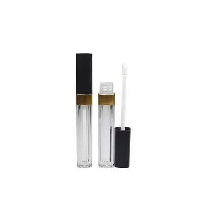 Slim Square Lip Glaze Tube Màu tùy chỉnh cho mỹ phẩm hoàn hảo