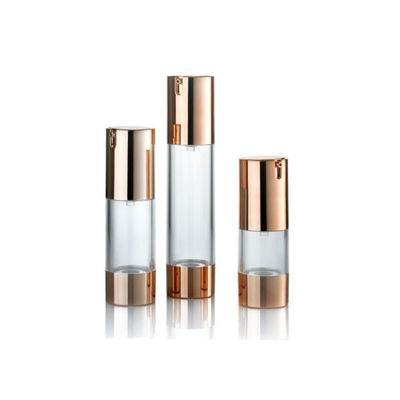 15ml 30ml 50ml chống rò rỉ Kiểm soát Phân phối Snap Lock Không khí máy bơm chai cho mỹ phẩm