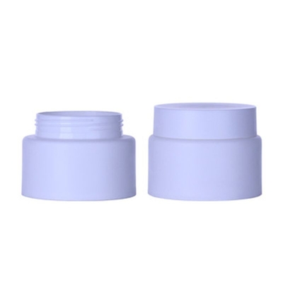 Màu tím 80g hộp kem nhựa hỗ trợ tùy chỉnh cho mỹ phẩm