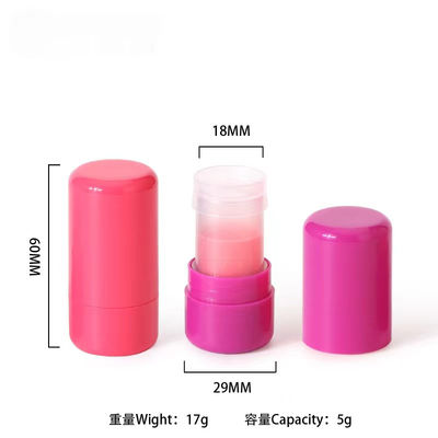 Dudu Lip Jelly Tube 5ml Son môi nhựa rỗng Bao bì son môi