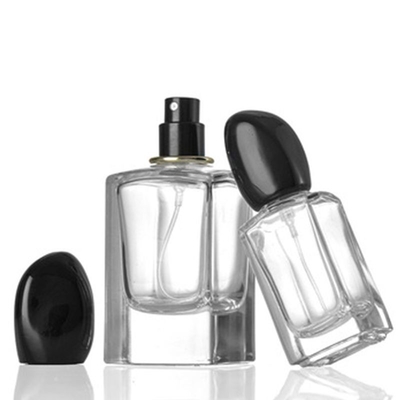 Hotsale 50ML & 100ML chai xịt thủy tinh cho nước hoa trống Quảng trường nước hoa thùng