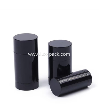 Vỏ đựng sáp khử mùi một lớp màu đen từ 15ml đến 100ml
