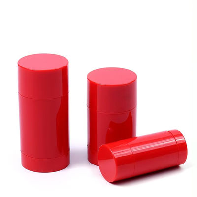 15g-100g tái chế nhựa trống deodorant Stick cho chăm sóc da