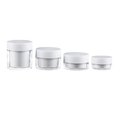 AS PP Double Shell Cream Jar 30g 50g Tùy chỉnh