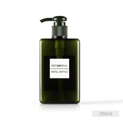 Chai Lọ Sữa Dưỡng PETG Vuông Bán Sỉ với Đầu Bơm cho Sản Phẩm Mỹ Phẩm - MOQ 10000 chiếc