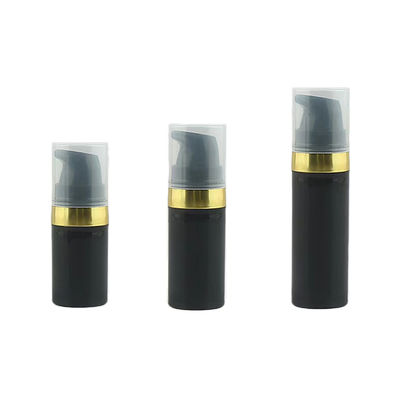 Chai bơm chân không không khí bằng nhựa PP đa kích cỡ 5ml/10ml/15ml dùng cho bao bì mẫu kem, lotion, serum