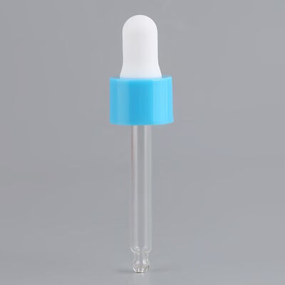 Ống bóp silicon 18mm 20mm 24mm 28mm Vàng Bạc Đóng nắp nhám mịn Bao bì mỹ phẩm Ống nhỏ giọt nhựa Ống nhỏ giọt nhựa cho Tinh dầu