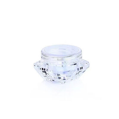 Vật liệu PS di động 3g 5g Plastic Cream Jar với nhiều tùy chọn màu sắc và tùy chỉnh in lụa