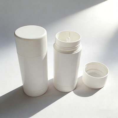 Bán buôn tuýp sáp khử mùi rỗng PP loại mỹ phẩm 30g 50g 75g 100g có in lụa tùy chỉnh