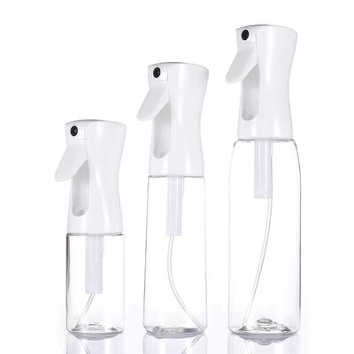Chai xịt phun sương liên tục PET dung tích 200ml-500ml với công nghệ phun sương, chứng nhận REACH, màu sắc tùy chỉnh