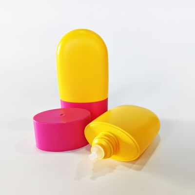 50ml Đèn nhựa mỹ phẩm có thể thay đổi để sử dụng kem chống nắng và kem BB