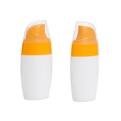 Chai chống nắng chống rò rỉ 50ml với màu sắc tùy chỉnh để sử dụng khi đi du lịch và mỹ phẩm
