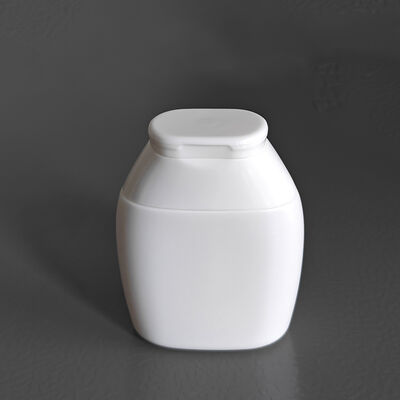 Flip Top Cap Design 40ml 60ml HDPE chai mỹ phẩm với hình dạng tùy chỉnh cho dầu gội và chăm sóc da