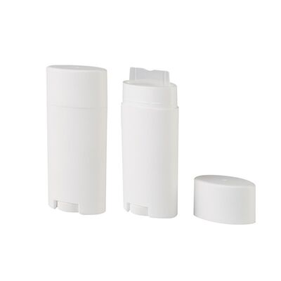 Nhập khẩu tùy chỉnh 35g 50g 75g nhựa PP rỗng chất khử mùi thanh ống với thiết kế Twist-Up