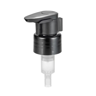 Máy bơm kem 24/410 28/410 tùy chỉnh với lõi bơm bên ngoài và thiết kế khóa clip cho dầu gội và chăm sóc da