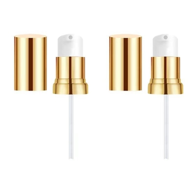 Push-type 24/410 28/410 Máy bơm kem nhẹ di động cho chai mỹ phẩm
