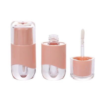 Ống kính môi hình bầu dục 2.3ml màu sắc có thể được tùy chỉnh với bàn chải
