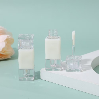 Kim cương trắng 2.6ml ống sơn môi với bàn chải, màu sắc có thể được tùy chỉnh