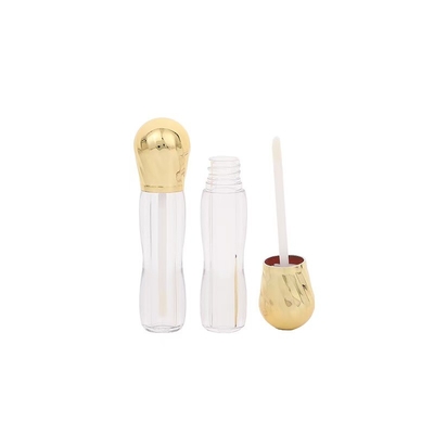 Đầu kim loại lớn với bàn chải nhựa 4.5ml ống kính môi cao cấp
