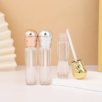 Đầu kim loại lớn với bàn chải nhựa 4.5ml ống kính môi cao cấp
