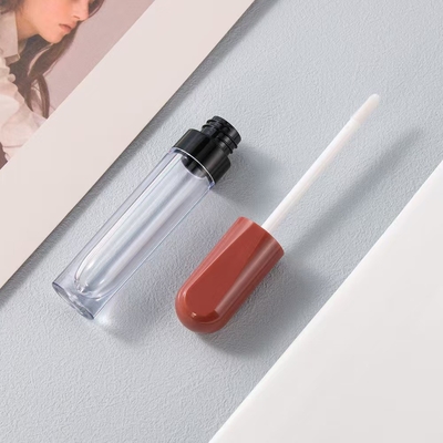 Nhựa vòng 4.5ml ống sơn môi điện mạ vòng màu có thể được tùy chỉnh