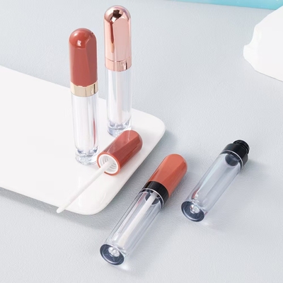 Nhựa vòng 4.5ml ống sơn môi điện mạ vòng màu có thể được tùy chỉnh