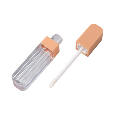 4ml ống kính môi nhựa với đầu vuông là dễ dàng để mang theo