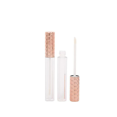 Liquid Eyeshadow làm nổi bật ống kính môi bằng nhựa với logo bàn chải tùy chỉnh