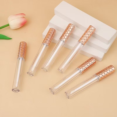 Liquid Eyeshadow làm nổi bật ống kính môi bằng nhựa với logo bàn chải tùy chỉnh