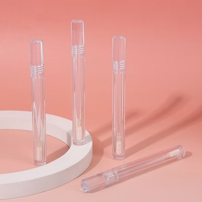 Mẫu khóa đơn giản Mũi vít Slim 4.5ml ống kính môi bằng nhựa với logo tùy chỉnh