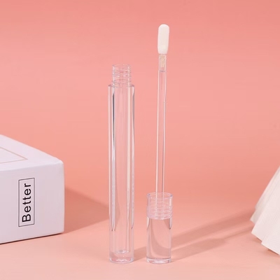 Mẫu khóa đơn giản Mũi vít Slim 4.5ml ống kính môi bằng nhựa với logo tùy chỉnh