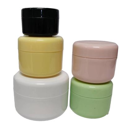 Màu sắc khác nhau 50g hộp kem nhựa cho chăm sóc da và chăm sóc cá nhân
