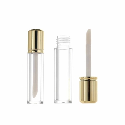 Vòng vỏ ngắn 6ml ống kính môi có thể được tùy chỉnh với logo