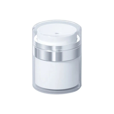 15G 30G 50G 100G bình nhựa không khí với bơm chân không Màu sắc tùy chỉnh cho bao bì cuối cùng