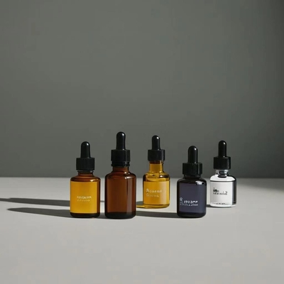Chiếc chai thủy tinh thiết yếu 10ML 30ML 50ML 100ML 500ML
