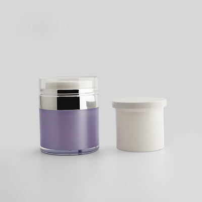 Nạp lại 50G Acrylic không khí kem chai với thay thế bên trong lọ với màu sắc tùy chỉnh và logo