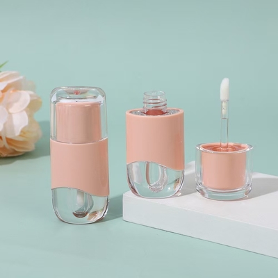 2.3ML Bụi mờ môi trống hình dạng dễ thương với màu sắc tùy chỉnh Tên mặt hàng Bụi mờ môi in ấn bản in lụa tùy chỉnh