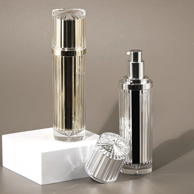 Acrylic không khí lọ chai 30G 50G 30ML 50ML 100ML cho kem dưỡng da với máy bơm kem dưỡng da nhôm hoặc máy phun sương mù