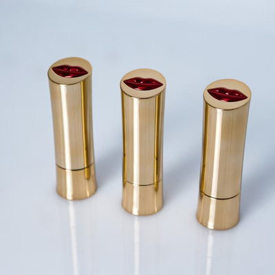 Chiếc ống màu môi hạng sang Gloden 3.5g-5g Thùng rỗng với vòng niêm phong