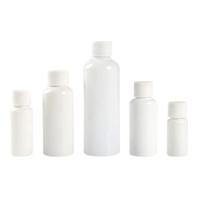 50ml chai nhựa PET với nắp vít nhiều màu cho chất lỏng