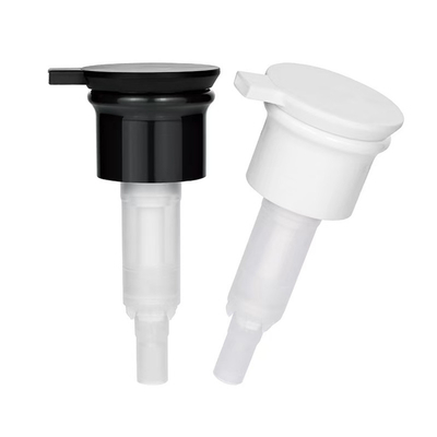 Máy bơm phân phối kem dưỡng da nhựa tùy chỉnh cho chai chăm sóc da 28/410 Crown Head