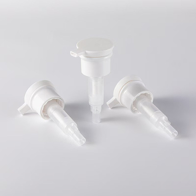 Máy bơm phân phối kem dưỡng da nhựa tùy chỉnh cho chai chăm sóc da 28/410 Crown Head
