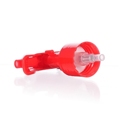 Màu đỏ Nhìn ra 24 / 410 Tất cả nhựa Mini Trigger Sprayer được sử dụng để làm sạch