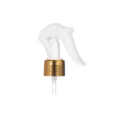 Bình xịt kích hoạt bằng nhôm vàng cổ nhỏ với kích thước cổ 24/410 28/410 để phân phối sương mịn