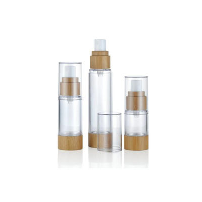 Chai bơm chân không tùy chỉnh 15ml 30ml 50ml chống rò rỉ, kiểm soát định lượng cho sản phẩm chăm sóc da và mỹ phẩm