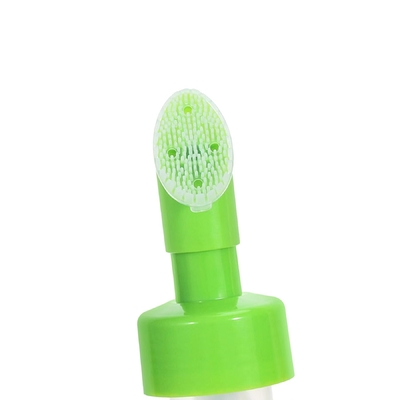 Tùy chỉnh 42/43mm bơm bọt nhựa với bàn chải silicone