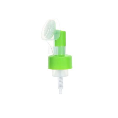 Tùy chỉnh 42/43mm bơm bọt nhựa với bàn chải silicone